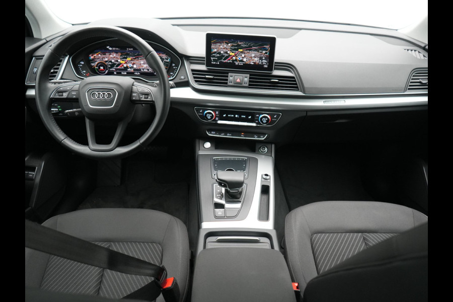 Audi Q5 50 TFSI e quattro Pro Line PHEV 300pk Dealer O.H | Trekhaak Afn. | Panodak | Sportstoelen Verwarmd | Cruise Control | Navigatie | DAB | Virtual | 18"L.M | Plug In Hybrid |
