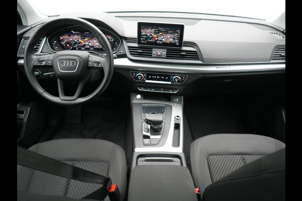 Audi Q5 50 TFSI e quattro Pro Line PHEV 300pk Dealer O.H | Trekhaak Afn. | Panodak | Sportstoelen Verwarmd | Cruise Control | Navigatie | DAB | Virtual | 18"L.M | Plug In Hybrid |