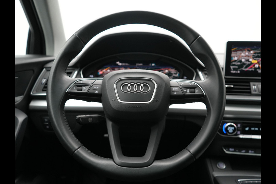 Audi Q5 50 TFSI e quattro Pro Line PHEV 300pk Dealer O.H | Trekhaak Afn. | Panodak | Sportstoelen Verwarmd | Cruise Control | Navigatie | DAB | Virtual | 18"L.M | Plug In Hybrid |