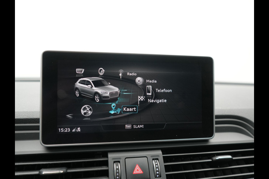 Audi Q5 50 TFSI e quattro Pro Line PHEV 300pk Dealer O.H | Trekhaak Afn. | Panodak | Sportstoelen Verwarmd | Cruise Control | Navigatie | DAB | Virtual | 18"L.M | Plug In Hybrid |