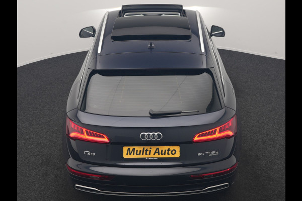 Audi Q5 50 TFSI e quattro Pro Line PHEV 300pk Dealer O.H | Trekhaak Afn. | Panodak | Sportstoelen Verwarmd | Cruise Control | Navigatie | DAB | Virtual | 18"L.M | Plug In Hybrid |