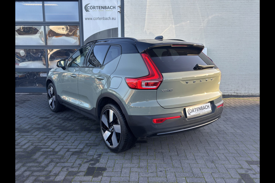 Volvo XC40 Recharge Twin Plus 82 kWh | Zwenkbare trekhaak | Adaptieve cruise | Blis | Sage Green Metallic |