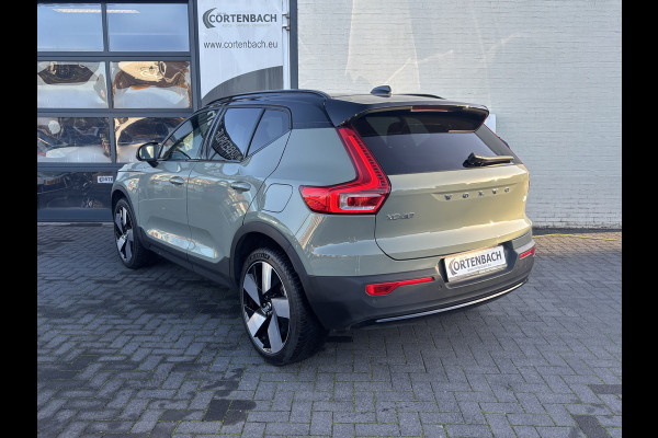 Volvo XC40 Recharge Twin Plus 82 kWh | Zwenkbare trekhaak | Adaptieve cruise | Blis | Sage Green Metallic |