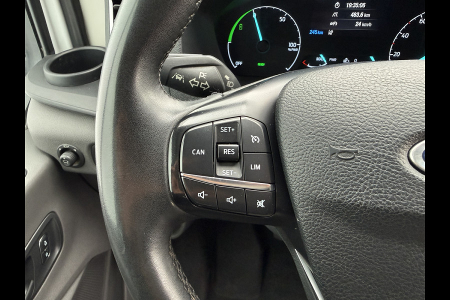 Ford E-Transit 68kWh 184PK L3H3 317km WLTP 96,8% (SOH) BEV Snelladen Cruise control Climate control Carplay Parkeersensoren
