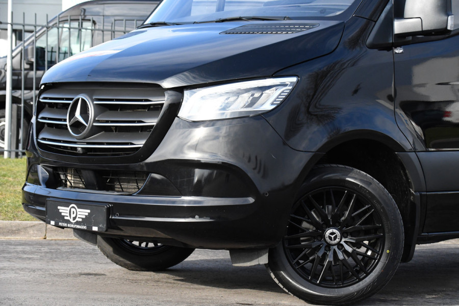 Mercedes-Benz Sprinter 317 1.9 CDI L2H2 Black Edition RWD Cruise, Camera,10.5'' Multimedia, Carplay, LED, Standkachel, Multimedia, 170pk, Automaat, UNIEK!