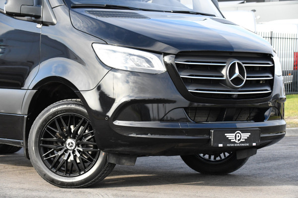 Mercedes-Benz Sprinter 317 1.9 CDI L2H2 Black Edition RWD Cruise, Camera,10.5'' Multimedia, Carplay, LED, Standkachel, Multimedia, 170pk, Automaat, UNIEK!