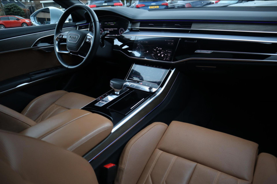 Audi A8 55 TFSI Quattro Pro Line Plus | Panorama | Luxe Leder | Adaptieve cruise | Bang & Olufsen | Lane Assist | Stoelverkoeling