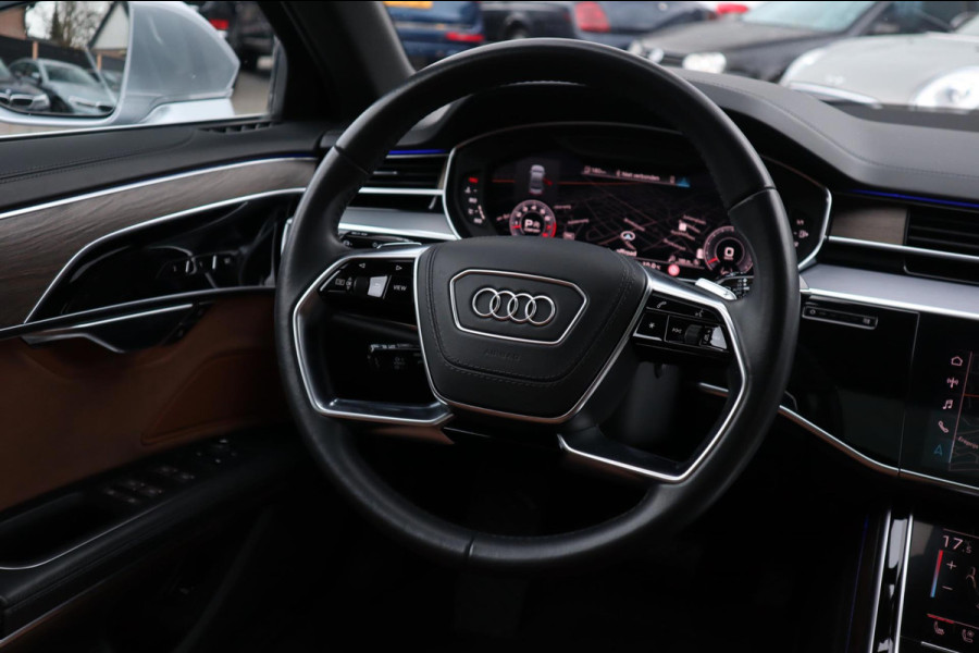 Audi A8 55 TFSI Quattro Pro Line Plus | Panorama | Luxe Leder | Adaptieve cruise | Bang & Olufsen | Lane Assist | Stoelverkoeling