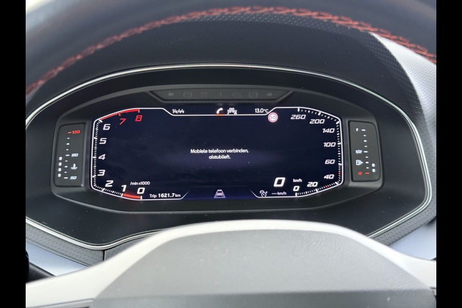 Seat Ibiza 5Drs FR Sport Adap.Cruise Camera Leer/Alcantara Sportstoelen+Verwarmd Lmv 18" Pdc Led Virtual Cockpit Ecc Navi Apple Carplay/And ESP Spoorassist Privacy-glass Sport onderstel  Lmv Isofix DAB Licht-/regensensor Origineel Nederlandse Auto