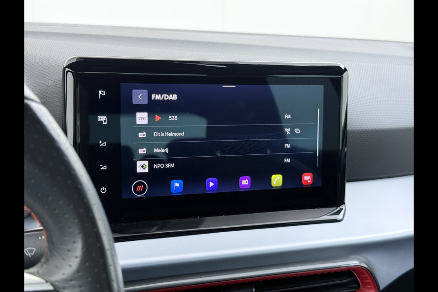 Seat Ibiza 5Drs FR Sport Adap.Cruise Camera Leer/Alcantara Sportstoelen+Verwarmd Lmv 18" Pdc Led Virtual Cockpit Ecc Navi Apple Carplay/And ESP Spoorassist Privacy-glass Sport onderstel  Lmv Isofix DAB Licht-/regensensor Origineel Nederlandse Auto