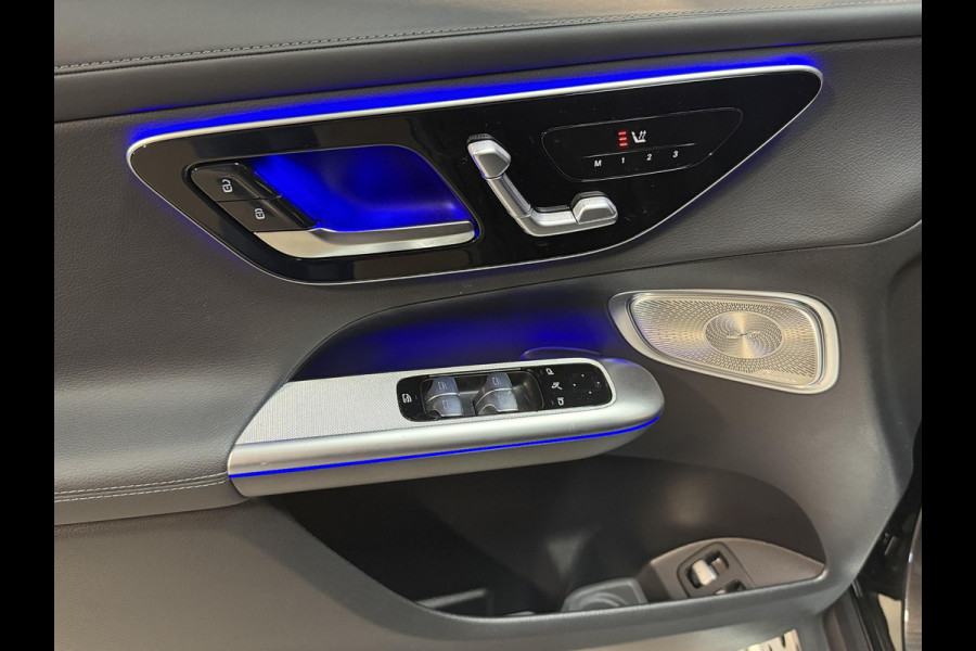Mercedes-Benz GLC 300e 4MATIC AMG Line 20"/Trekhaak/Panoramadak/Burmester/Adaptieve cruise/Leder + memory/Stuur + stoelverwarming/360 camera/Head-up/Dodehoek/Sfeerverlichting