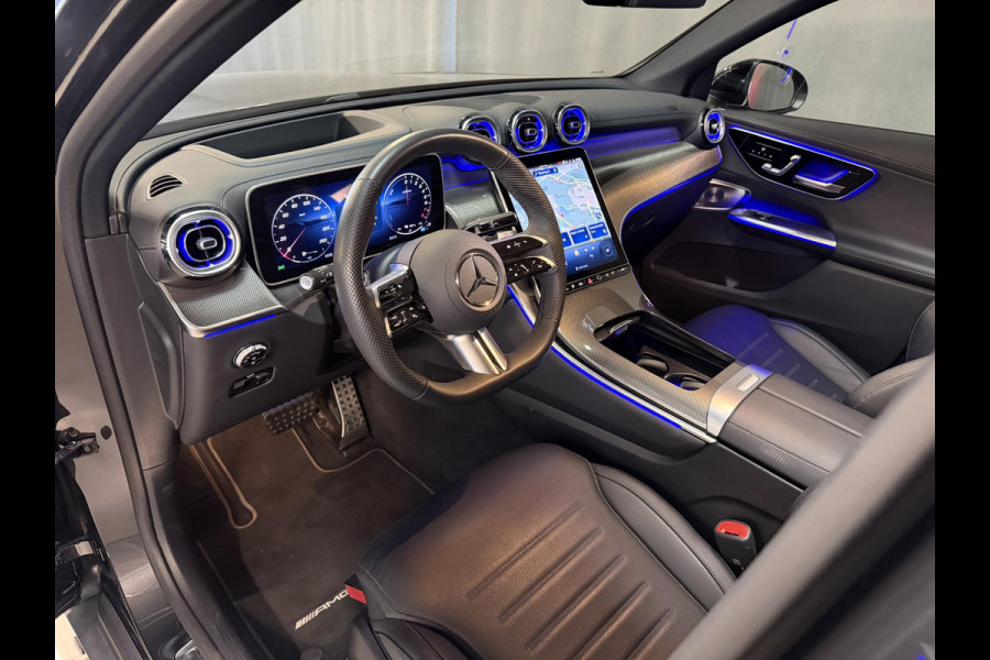 Mercedes-Benz GLC 300e 4MATIC AMG Line 20"/Trekhaak/Panoramadak/Burmester/Adaptieve cruise/Leder + memory/Stuur + stoelverwarming/360 camera/Head-up/Dodehoek/Sfeerverlichting