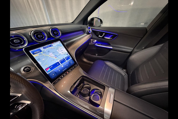 Mercedes-Benz GLC 300e 4MATIC AMG Line 20"/Trekhaak/Panoramadak/Burmester/Adaptieve cruise/Leder + memory/Stuur + stoelverwarming/360 camera/Head-up/Dodehoek/Sfeerverlichting
