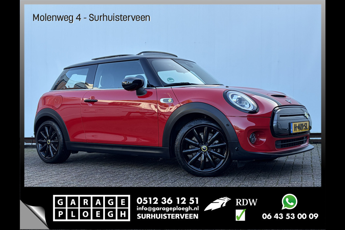 MINI Electric Yours 33 kWh Pano.dal Leer Carplay Camera Red Chili