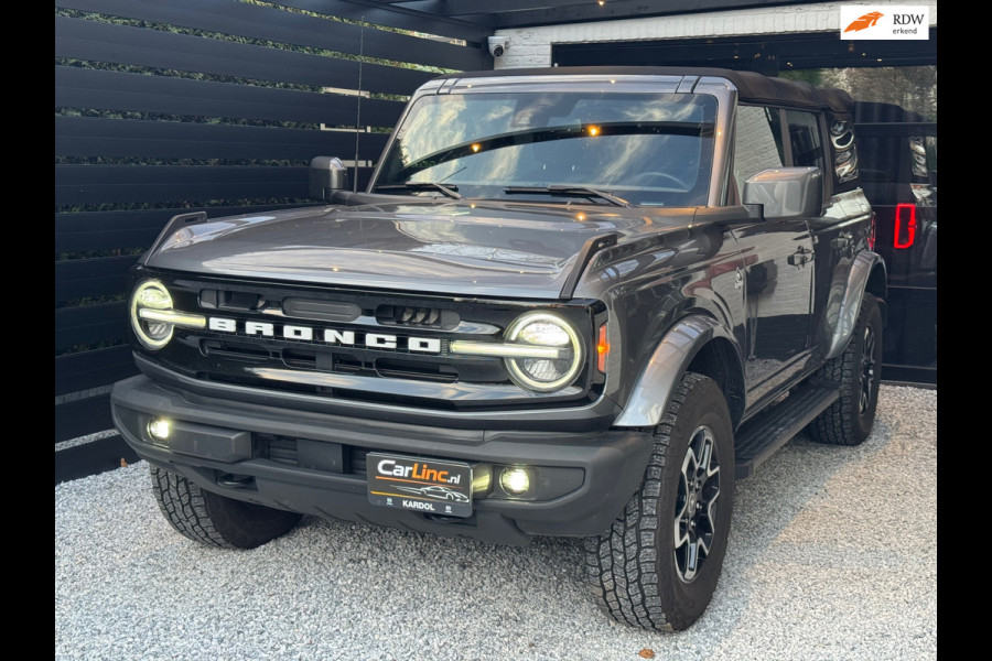Ford Bronco , VOLLEDIG OPEN DAK, 4X4, NIEUWSTAAT, FULL OPTIONS, GRIJS KENTEKEN!