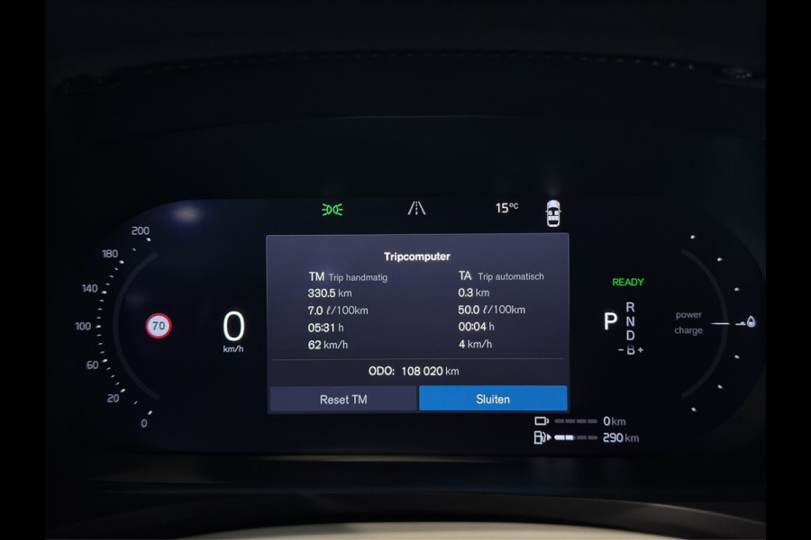 Volvo V60 T6 Aut. Plug-in Hybrid Long Range Bright ACC Parkeercamera Leder 350pk
