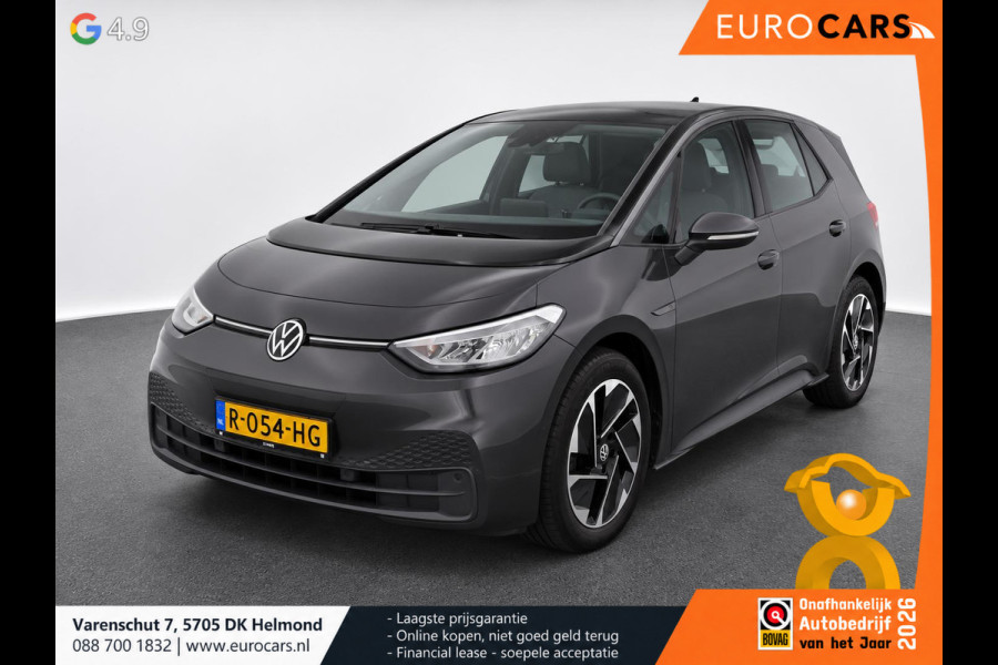 Volkswagen ID.3 Pro 58 kWh SOH 92% Navigatie Apple CarPlay Android Auto Parkeerhulp Adaptive Cruise Control Stoel- en stuurverwarming Full Led Climate Control Lichtmetalen velgen
