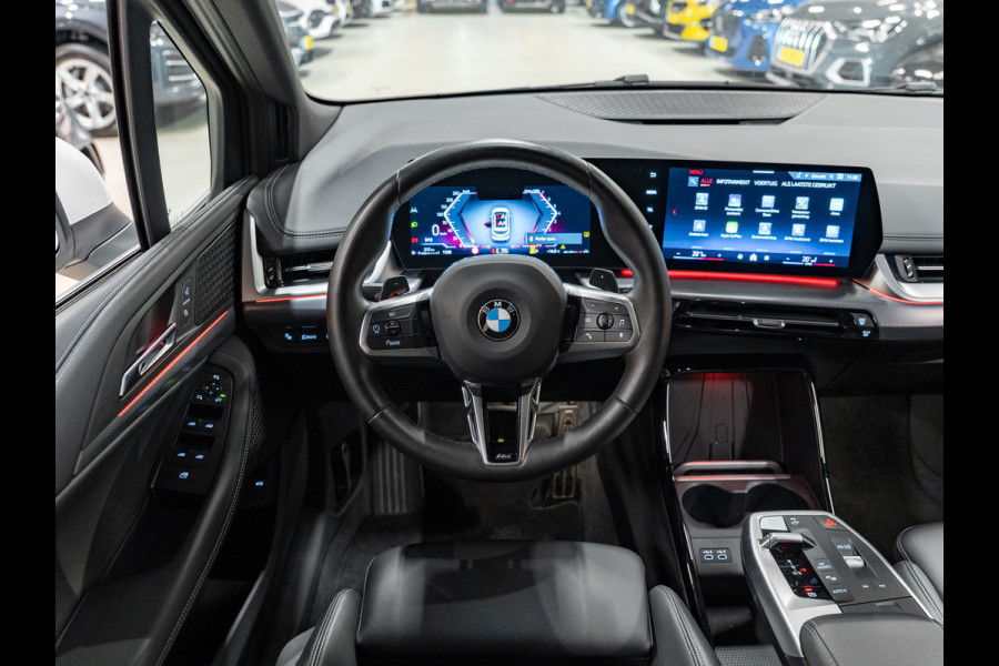 BMW 2 Serie Active Tourer 218i M-Sport, Apple Carplay, Android, Leder, Navi, Voll Led, Ambiënte Light, Wide Screen, Camera, PDC