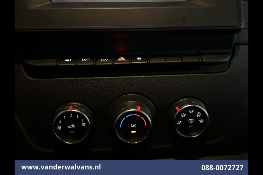 Renault Master 2.3 dCi 164pk Bakwagen 232cm Hoog Laadklep Zijdeur 21m3 KUUB Euro6 Airco | Navigatie | LED | Trekhaak Cruisecontrol, Bijrijdersbank