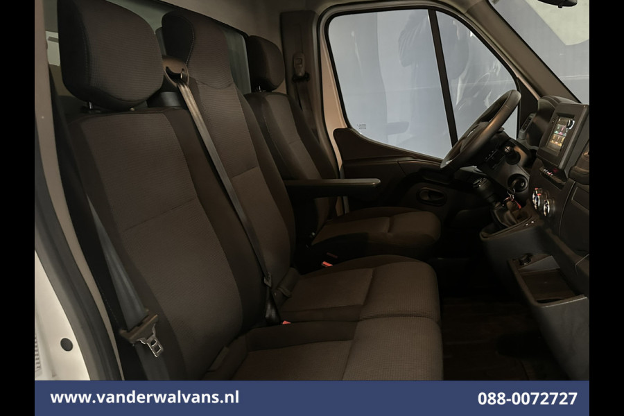 Renault Master 2.3 dCi 164pk Bakwagen 232cm Hoog Laadklep Zijdeur 21m3 KUUB Euro6 Airco | Navigatie | LED | Trekhaak Cruisecontrol, Bijrijdersbank