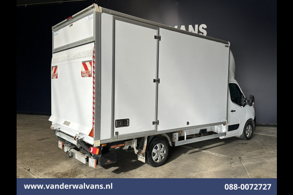 Renault Master 2.3 dCi 164pk Bakwagen 232cm Hoog Laadklep Zijdeur 21m3 KUUB Euro6 Airco | Navigatie | LED | Trekhaak Cruisecontrol, Bijrijdersbank