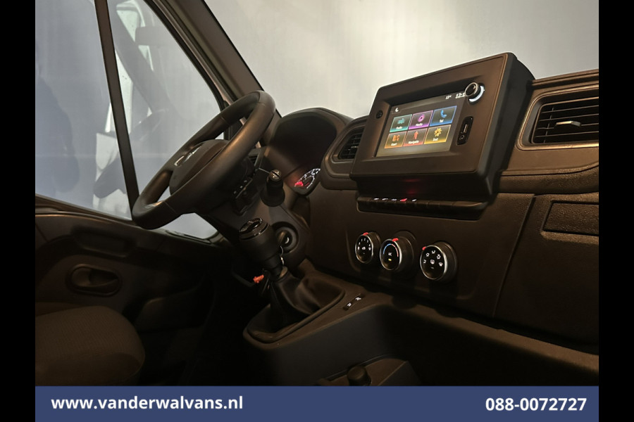 Renault Master 2.3 dCi 164pk Bakwagen 232cm Hoog Laadklep Zijdeur 21m3 KUUB Euro6 Airco | Navigatie | LED | Trekhaak Cruisecontrol, Bijrijdersbank