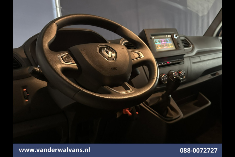 Renault Master 2.3 dCi 164pk Bakwagen 232cm Hoog Laadklep Zijdeur 21m3 KUUB Euro6 Airco | Navigatie | LED | Trekhaak Cruisecontrol, Bijrijdersbank