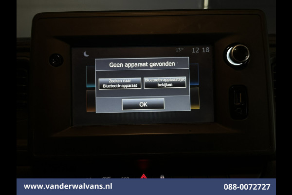 Renault Master 2.3 dCi 164pk Bakwagen 232cm Hoog Laadklep Zijdeur 21m3 KUUB Euro6 Airco | Navigatie | LED | Trekhaak Cruisecontrol, Bijrijdersbank