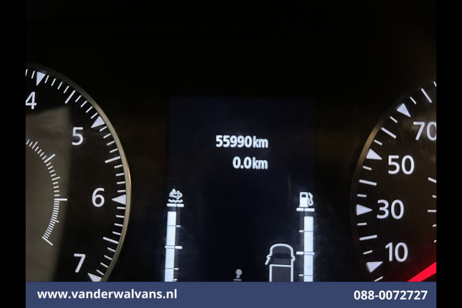 Renault Master 2.3 dCi 164pk Bakwagen 232cm Hoog Laadklep Zijdeur 21m3 KUUB Euro6 Airco | Navigatie | LED | Trekhaak Cruisecontrol, Bijrijdersbank