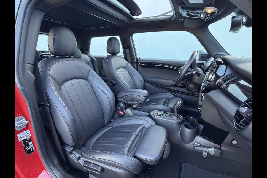 MINI Electric Yours 33 kWh Pano.dal Leer Carplay Camera Red Chili