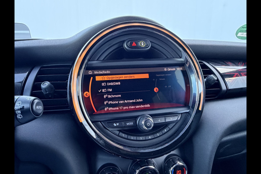 MINI Electric Yours 33 kWh Pano.dal Leer Carplay Camera Red Chili