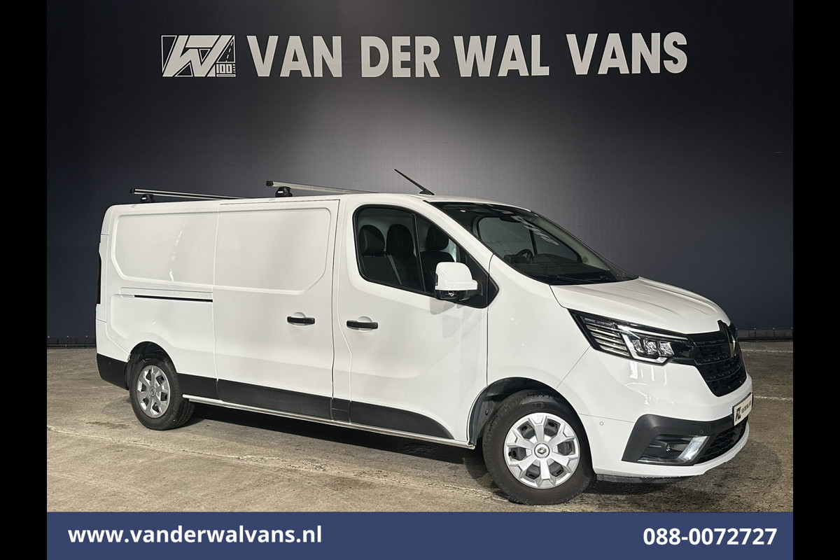 Renault Trafic 2.0 dCi 150pk L2H1 Euro6 Airco | Camera | Navigatie | LED | Trekhaak Cruisecontrol, Dakdragers, Parkeersensoren, Bijrijdersbank