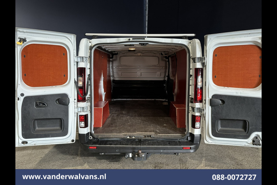 Renault Trafic 2.0 dCi 150pk L2H1 Euro6 Airco | Camera | Navigatie | LED | Trekhaak Cruisecontrol, Dakdragers, Parkeersensoren, Bijrijdersbank