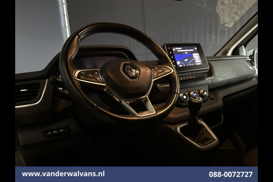 Renault Trafic 2.0 dCi 150pk L2H1 Euro6 Airco | Camera | Navigatie | LED | Trekhaak Cruisecontrol, Dakdragers, Parkeersensoren, Bijrijdersbank