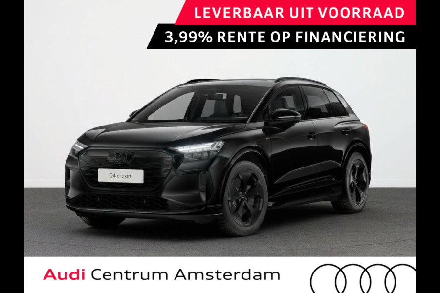 Audi Q4 e-tron S edition performance 82 kWh 286 pk | Glazen panoramadak |Techniekpakket plus | Lichtpakket plus ambient light | Trekhaak |