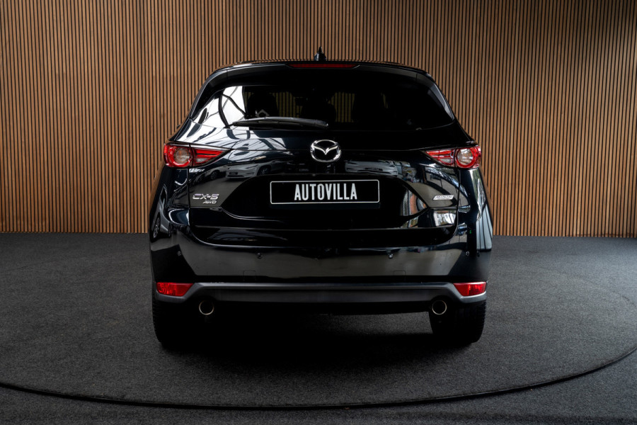 Mazda CX-5 2.5 4WD SkyActiv-G 194 HUD Bose 360 ACC Open dak Stuurverwarming Stoelventilatie Stoelverwarming voor & achter Memory seats Elektr. bedienbare achterklep PDC Climate Control Cruise Control Afneembaar trekhaak LM velgen