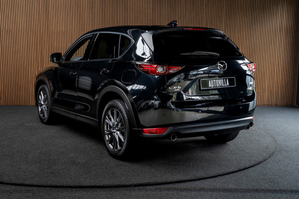 Mazda CX-5 2.5 4WD SkyActiv-G 194 HUD Bose 360 ACC Open dak Stuurverwarming Stoelventilatie Stoelverwarming voor & achter Memory seats Elektr. bedienbare achterklep PDC Climate Control Cruise Control Afneembaar trekhaak LM velgen
