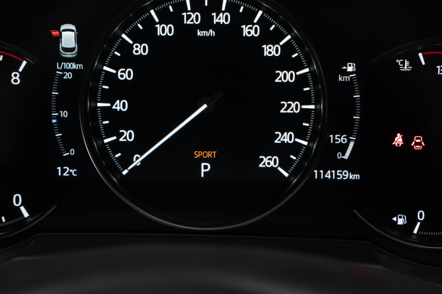 Mazda CX-5 2.5 4WD SkyActiv-G 194 HUD Bose 360 ACC Open dak Stuurverwarming Stoelventilatie Stoelverwarming voor & achter Memory seats Elektr. bedienbare achterklep PDC Climate Control Cruise Control Afneembaar trekhaak LM velgen