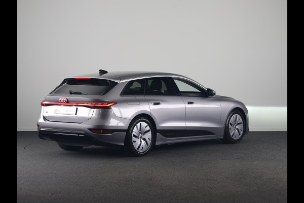 Audi A6 Avant e-tron Advanced edition 83 kWh 286 pk | SOH 92,64%  | Private Lease vanaf € 987,- per maand | Luchtvering | Navigatie | Warmtepomp | Trekhaak (wegklapbaar) | Parkeersensoren (Park assist) | Winterbandenset | Rondomzicht camera | Elektr. voorstoelen | Multimedia scherm passagier | Verlengde garantie