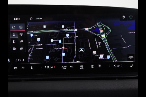Audi A6 Avant e-tron Advanced edition 83 kWh 286 pk | SOH 92,64%  | Private Lease vanaf € 987,- per maand | Luchtvering | Navigatie | Warmtepomp | Trekhaak (wegklapbaar) | Parkeersensoren (Park assist) | Winterbandenset | Rondomzicht camera | Elektr. voorstoelen | Multimedia scherm passagier | Verlengde garantie
