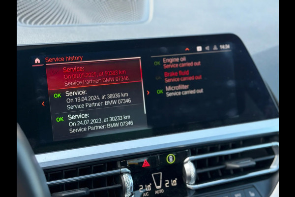 BMW 3-serie 320i High Executive M-pakket Performance(Dealer OndH, Dakraam, Addapt Cruise, Camera, Carplay, StoelV, Navi Prof, Etc)