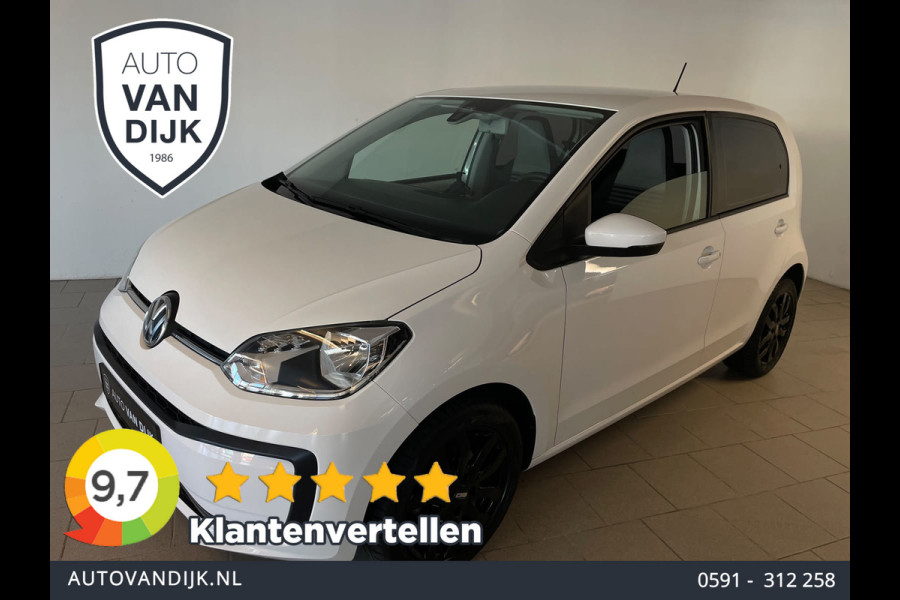 Volkswagen up! 1.0 BMT move up! AIRCO NAVI VIA APP ZWARTE LM VELGEN NW MODEL 5DRS ELEK RAMEN CENT VERG ZEER NETTE AUTO