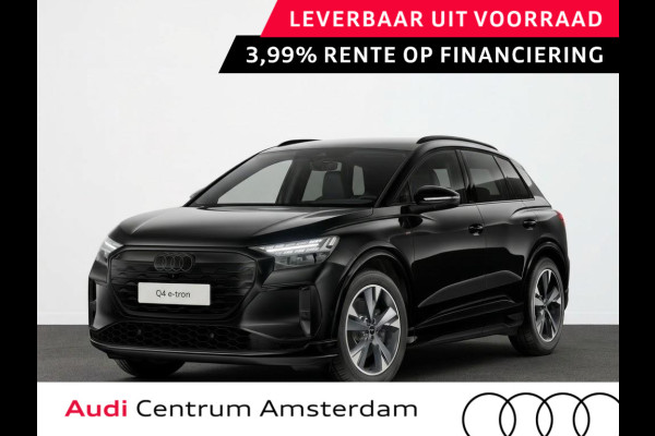 Audi Q4 e-tron S edition performance 82 kWh 286 pk | Techniekpakket plus | Lichtpakket plus ambient light | Optiekpakket zwart | Trekhaak |