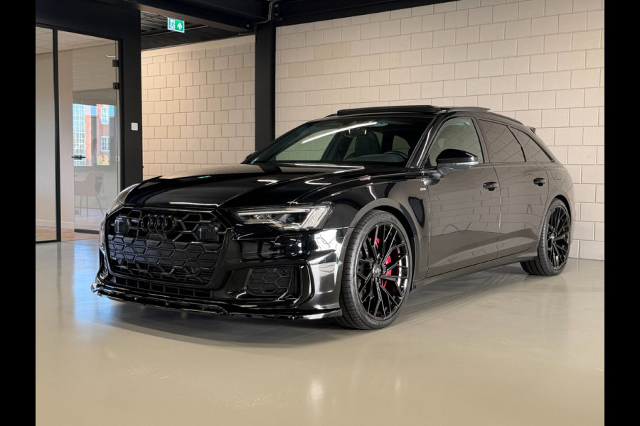 Audi A6 Avant 55 TFSI e quattro S-Line Competition S6 Facelift| RS ZETELS | PANO | SFEER | B&O | 1E EIG | DEALER | BLACK OPTIC