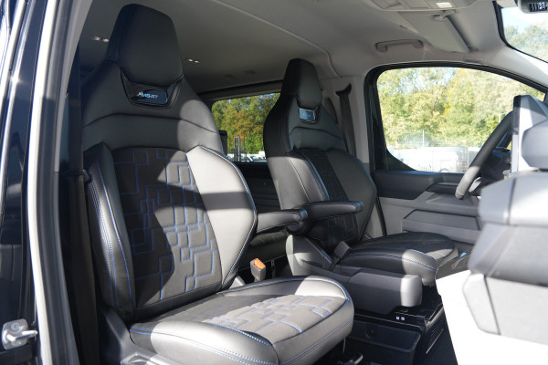 Ford E-Transit Custom 340 L2H1 MS-RT 71 kWh DC 286pk 5 Zits - 2x Schuif - Kuipstoelen - Stoel/Stuurverwarming - 360 Camera - Ultimate Pack - Rijklaar