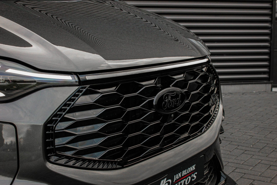 Ford E-Transit Custom 320 L2H1 MS-RT 71kWh 286PK DC DUBBEL CABINE / KUIPSTOELEN / DIRECT RIJDEN / NAVIGATIE / BLACK OPS/JB-EDITION
