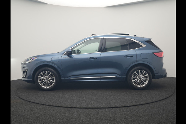 Ford Kuga 2.5 PHEV Vignale 225pk Dealer O.H | Trekhaak Af Fabriek | Panodak | Adaptive Cruise | 360 Camera | Bang & Olufsen | Head Up | Lederen Sportstoelen Memory & Verwarmd | Keyless | Apple Carplay | Navigatie | Virtual | DAB | 18"L.M | Plug In Hybrid |