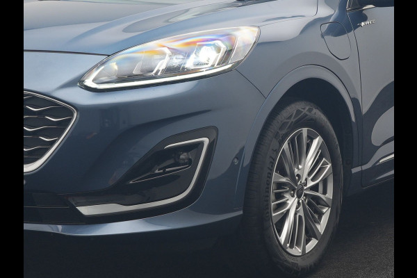 Ford Kuga 2.5 PHEV Vignale 225pk Dealer O.H | Trekhaak Af Fabriek | Panodak | Adaptive Cruise | 360 Camera | Bang & Olufsen | Head Up | Lederen Sportstoelen Memory & Verwarmd | Keyless | Apple Carplay | Navigatie | Virtual | DAB | 18"L.M | Plug In Hybrid |