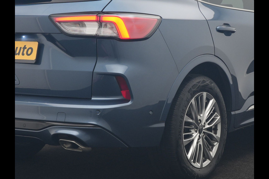 Ford Kuga 2.5 PHEV Vignale 225pk Dealer O.H | Trekhaak Af Fabriek | Panodak | Adaptive Cruise | 360 Camera | Bang & Olufsen | Head Up | Lederen Sportstoelen Memory & Verwarmd | Keyless | Apple Carplay | Navigatie | Virtual | DAB | 18"L.M | Plug In Hybrid |