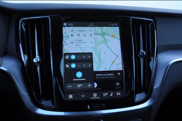 Volvo V60 B3 177PK Automaat Essential Edition / Adaptieve cruise control / Stoel en stuurwielverwarming / Trekhaak / Google systeem / achterbank verwarmd / 19” velgen